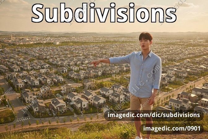 subdivisions