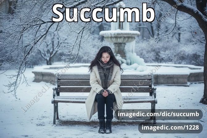 succumb