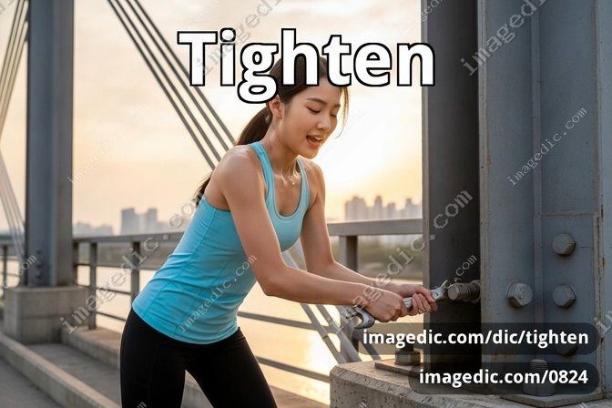 tighten