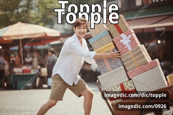 topple