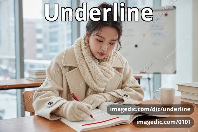 underline