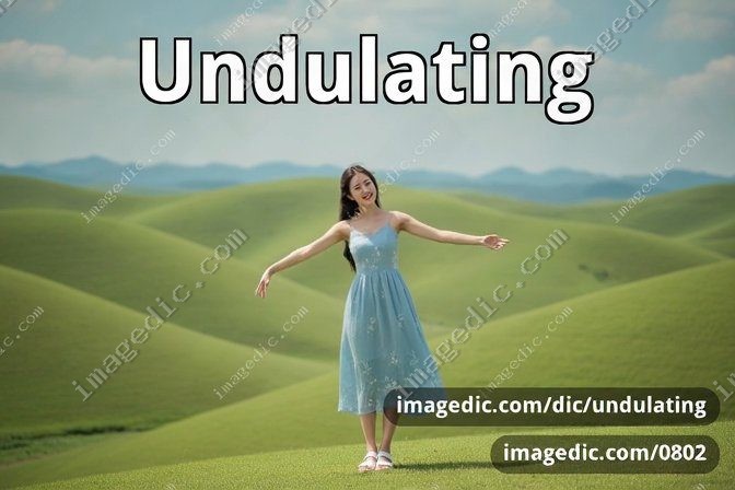 undulating